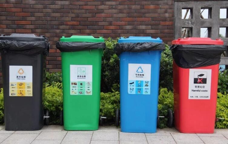 垃圾分类有几种垃圾桶，垃圾分类有几种垃圾桶标志