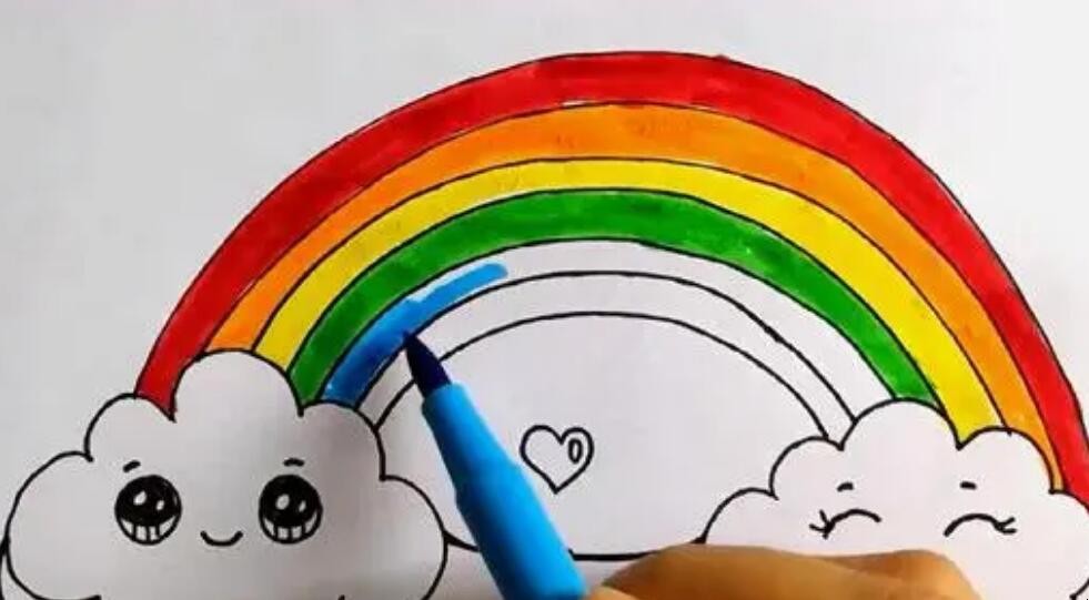 《你画的彩虹》的歌词是什么，你画的彩虹歌曲表达什么意思