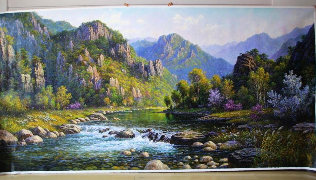 朝鲜油画的特点是什么，朝鲜油画欣赏100幅