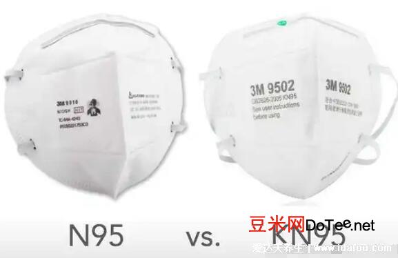 n95和kn95口罩区别哪个好，防护效率都95%以上(检测标准不同)