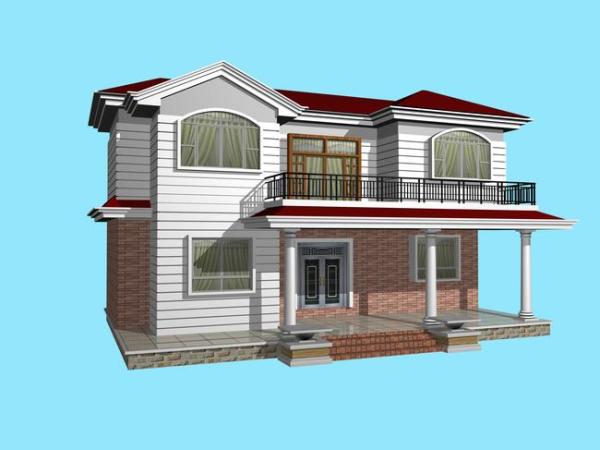 别墅模型设计