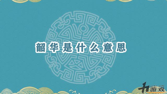 韶华是什么意思，韶华是什么意思拼音