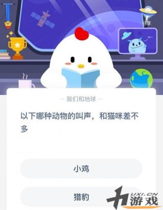 以下哪种动物的叫声和猫咪差不多，以下哪种动物的叫声和猫咪差不多小鸡猎豹