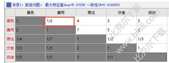 迈实层次分析法AHP软件