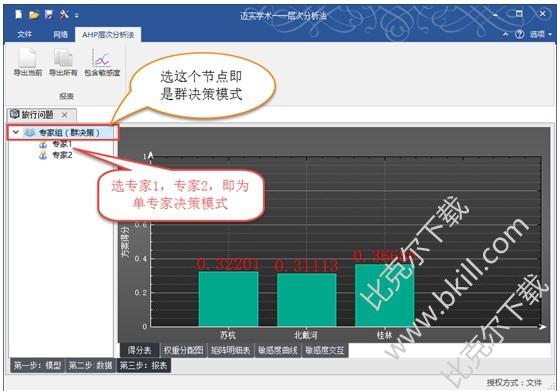 迈实层次分析法AHP软件